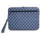 3. Pokrowiec na laptopa DKNY Sleeve Checkered Pattern Printed Stripes 14" - niebieski