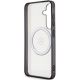 7. Etui Mercedes Printed Logo MagSafe na Samsung Galaxy S24 - przezroczyste
