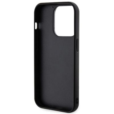 7. Etui Karl Lagerfeld 3D Rubber Glitter Logo na iPhone 15 Pro Max - czarne