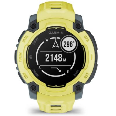 3. Zegarek sportowy Garmin Instinct E 45mm, electric lime