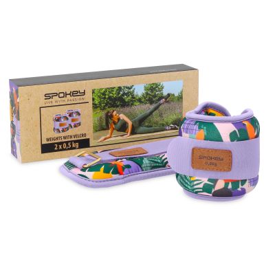 5. Obciążenia na kostki i nadgarstki Spokey HOME JUNGLE 2x 0,5 kg