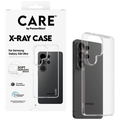 4. Etui CARE by PanzerGlass X-Ray na Samsung Galaxy S26 Ultra - przezroczyste