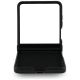 6. Etui Guess Magnetic Ring Stand Grained Classic Logo MagSafe na Samsung Galaxy Z Flip 8 - beżowe