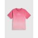 5. T-shirt loose z nadrukiem dziewczęcy 4F 4FJRSS26TTSHF4186-90A