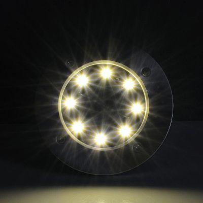 7. LAMPA SOLARNA 8 LED SMD DO WBICIA W PODŁOŻE KPL.12SZT