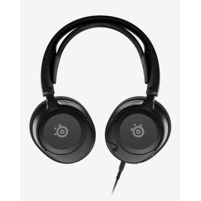 5. Słuchawki SteelSeries Arctis Nova 1 Black PC Odnowione