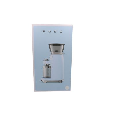 11. Smeg CGF03WHEU młynek do kawy 150 W Biały