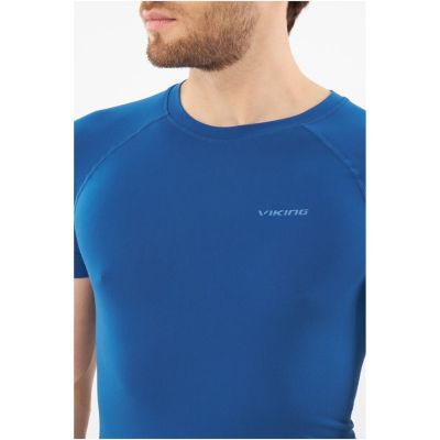 Bielizna męska VIKING Lockness Man Shortsleeve niebieska   M
