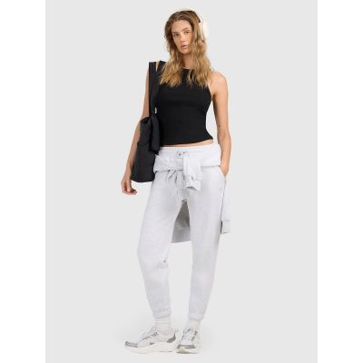 3. Top slim z prążkowanej dzianiny damski 4F 4FRAW25TSLEF310-20S