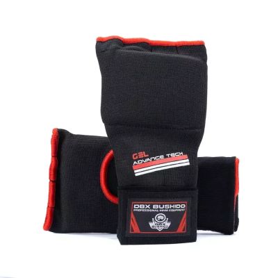 28. Rękawice żelowe, wewnętrzne - M | Czerwone