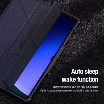 19. Etui Nillkin Bumper Leather Case Pro na Samsung Galaxy Tab S9+ - czarne