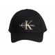 2. Czapka z daszkiem bejsbolówka Calvin Klein Jeans Monogram Cap Czarna - K50K510061-0GQ