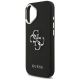 6. Etui Guess Grained Big 4G Classic Logo na iPhone 17 - czarne