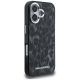 4. Etui Karl Lagerfeld IML Leopard Pattern MagSafe na iPhone 16 - czarne