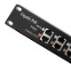 2. QOLTEC PATCH PANEL RACK | 12 PORTÓW | POE | CZARNY