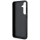 8. Etui DKNY Leather Checkered Mono Pattern & Printed Stripes na Samsung Galaxy S24+ - czarne