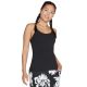 Skechers Go Walk Racerback Shelf Bra Cami W1TT134-BLK Czarne M