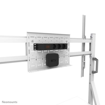 8. Neomounts FL50-525WH1 stojak do multimediów Biały Płaski panel Wózek multimedialny
