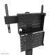 6. Neomounts FL50S-825BL1 uchwyt do tablic informacyjnych 190,5 cm (75") Czarny