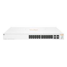 HPE Aruba Networking Aruba Instant On 1930 24G Class4 PoE 4SFP/SFP+ 370W Zarządzany L2+ Gigabit Ethernet (10/100/1000) Obsługa PoE 1U Biały