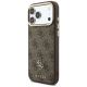 2. Etui Guess 4G z portfelem Magsafe na iPhone 18 Pro Max / 17 Pro Max - brązowe