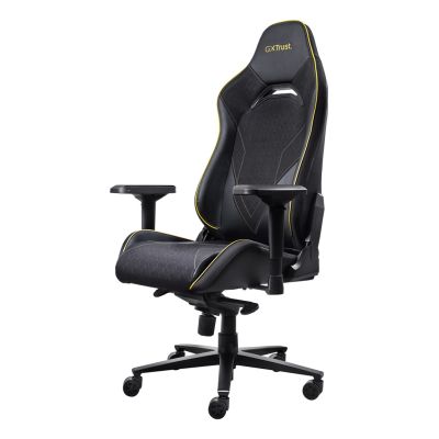 12. Trust GXT 721 Ruya Pro - Wysokiej jakości wygodne krzesło do gier (czarne)