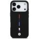 3. Etui BMW M Silicon Tricolor Line MagSafe na iPhone 17 Pro - czarne