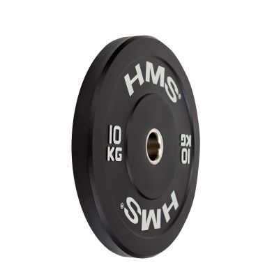 28. Talerz olimpijski HMS BLACK BUMPER 10 kg BBR10 