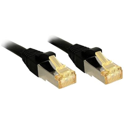 Lindy 47314 kabel sieciowy Czarny 15 m Cat7 S/FTP (S-STP)