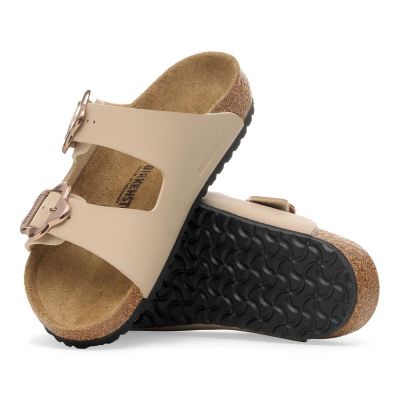 4. Birkenstock klapki ARIZONA FLOWER BUCKLE KIDS 1030439 SANDCASTLE (szerokość standardowa)
