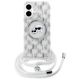 2. Etui Karl Lagerfeld IML Crossbody Monogram Karl & Choupette Head MagSafe na iPhone 16 - przezroczyste