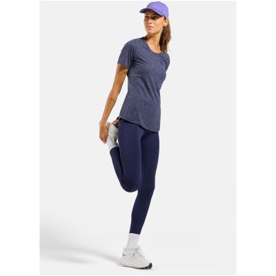 4. Koszulka damska Odlo ESSENTIAL LINENCOOL T-shirt crew neck s/s niebieska