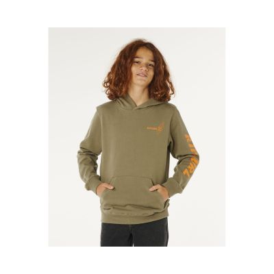 Bluza chłopięca RIP CURL Eternal Shred Art Hood-Boy zielona