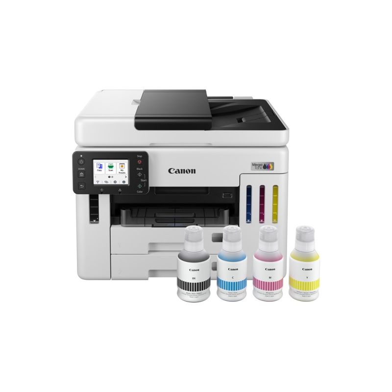 58. Drukarka Canon MAXIFY GX 7150, Atramentowy, Druk kolorowy, 600 x 1200 DPI, A4, Druk bezpośredni, Biały
