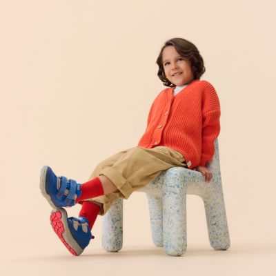 9. Buty barefoot wodoodporne z dzianiny Affenzahn Happy Whale (00844-30052)