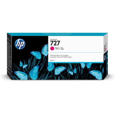 3. HP Purpurowy wkład atramentowy 727 DesignJet 300 ml