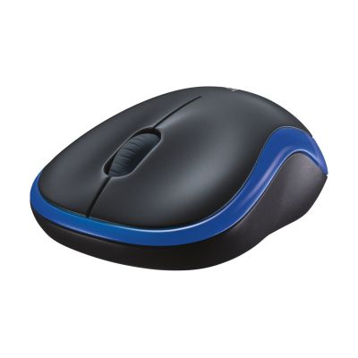 14. Mysz bezprzewodowa Logitech M185 910-002236 (optyczna; 1000 DPI; kolor niebieski)