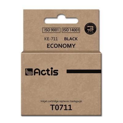 Actis KE-711 Tusz (zamiennik Epson T0711, T0891, T1001; Standard; 15 ml; czarny)