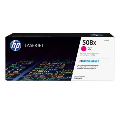 44. HP 508X oryginalny wkład laserowy o dużej pojemności, purpurowy