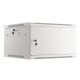 16. LANBERG SZAFA WISZĄCA RACK 19" 6U 600X600 DRZWI METALOWE SZARA (FLAT PACK) WF01-6606-00S