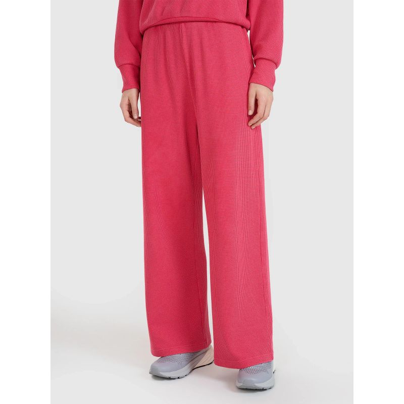 Spodnie oversize z szerokimi nogawkami damskie 4F 4FRSS25TTROF1396-54S