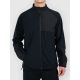 Polar ze stójką z panelem z materiału typu softshell męski 4F 4FWAW26TFLEM480-20S