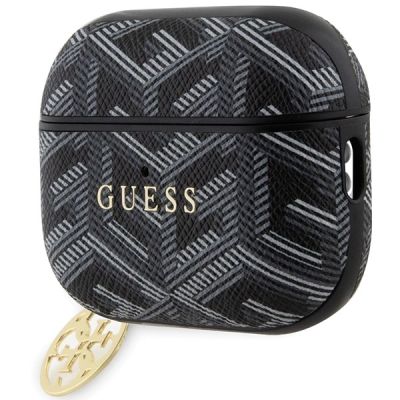 3. Etui Guess GCube Charm na AirPods Pro 2 - czarne