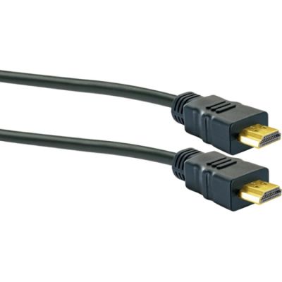 6. Schwaiger HDM150 013 kabel HDMI 15 m HDMI Typu A (Standard) Czarny, Złoto