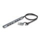 5. DeLOCK 64273 huby i koncentratory USB 3.2 Gen 1 (3.1 Gen 1) Type-C 5000 Mbit/s Szary