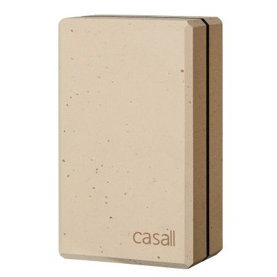 Klocek do jogi CASALL Yoga block bamboo brązowy