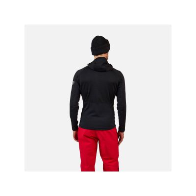 3. Bluza męska męska ROSSIGNOL BLACKSIDE MIX FZH FLEECE czarna