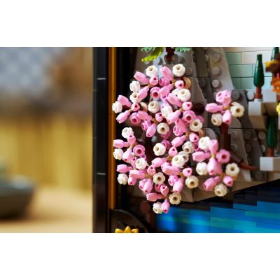 25. LEGO Art 31218 Japoński krajobraz z kwitnącymi wiśniami