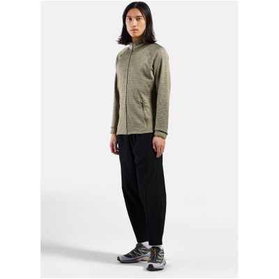2. Bluza męska Odlo TENCIA Mid layer full zip beżowa