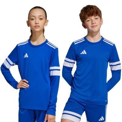 10. Koszulka dla dzieci adidas Squadra 25 Long Sleeve niebieska JJ0046
